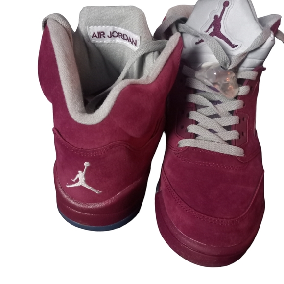 Air Jordan 5 Retro Suede - burgendy - Picture 3 of 11